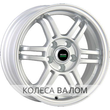 Megami MGM-8 6x15 4х100 ET50 60,1 Silver