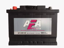 AFA Plus 560 127 054 AF-H5R-60  12В 6ст 60 а/ч пп