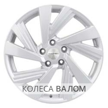 Khomen Wheels KHW1801 (NX) 7.5x18 5x114.3 ET39 60.1 G-Silver